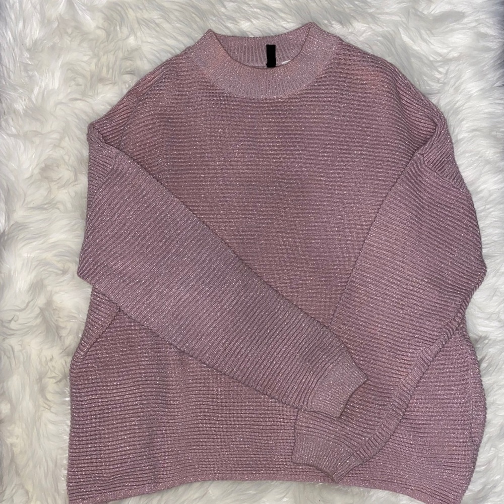 Sparkle cowl neck sweater from H and M